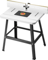 VEVOR Precision Router Table System, 31.5 in x 23.9 in, Routing Table Accessory Kit with Adjustable Fence, MDF Top, Sturdy Metal Base, Dust Collection Port, Compatible with Routes & Various Drill Bits