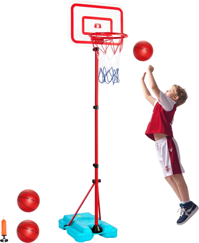 Vevor Basketball Hoop Height Adjustable Portable Kids Indoor Outdoor New