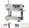 VEVOR Continuous Bag Band Sealing Machine, 0.24-0.47 in Seal Width, Vertical Band Sealer Machine with Roller Printing , Temp & Speed Adjustable, Heat Sealing Machine for 0.001-0.03 in Plastic Bags