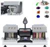 VEVOR Cabbing Machine, 8" 3/4 HP 1800 RPM Efficient, Lapidary Rock Grinder Polisher With Diamond and Resin Wheels, LED Lamp, Water System, Lapidary Equipment for Gemstone Grinding, Stone Polishing