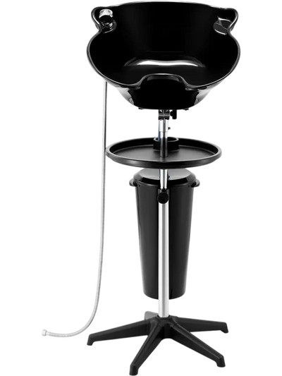 Vevor Shampoo Bowl Portable Adjustable Height & Angle Salon Sink Black New