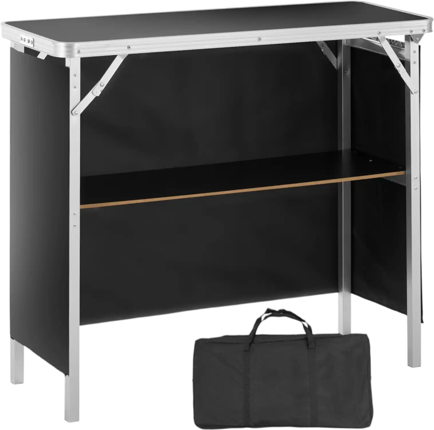 Vevor Tradeshow Podium Table Folding Portable Bar Table 38.39