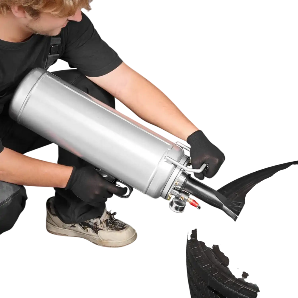 VEVOR Portable Tire Bead Seater, 2.6 Gal/10 L Air Bead Blaster, Handheld Tire Inflator Tool, 87-116 PSI Operating Pressure, Trigger Seating Inflator for Car, Compact SUV, Light Truck, E-Bike, RV, ATV