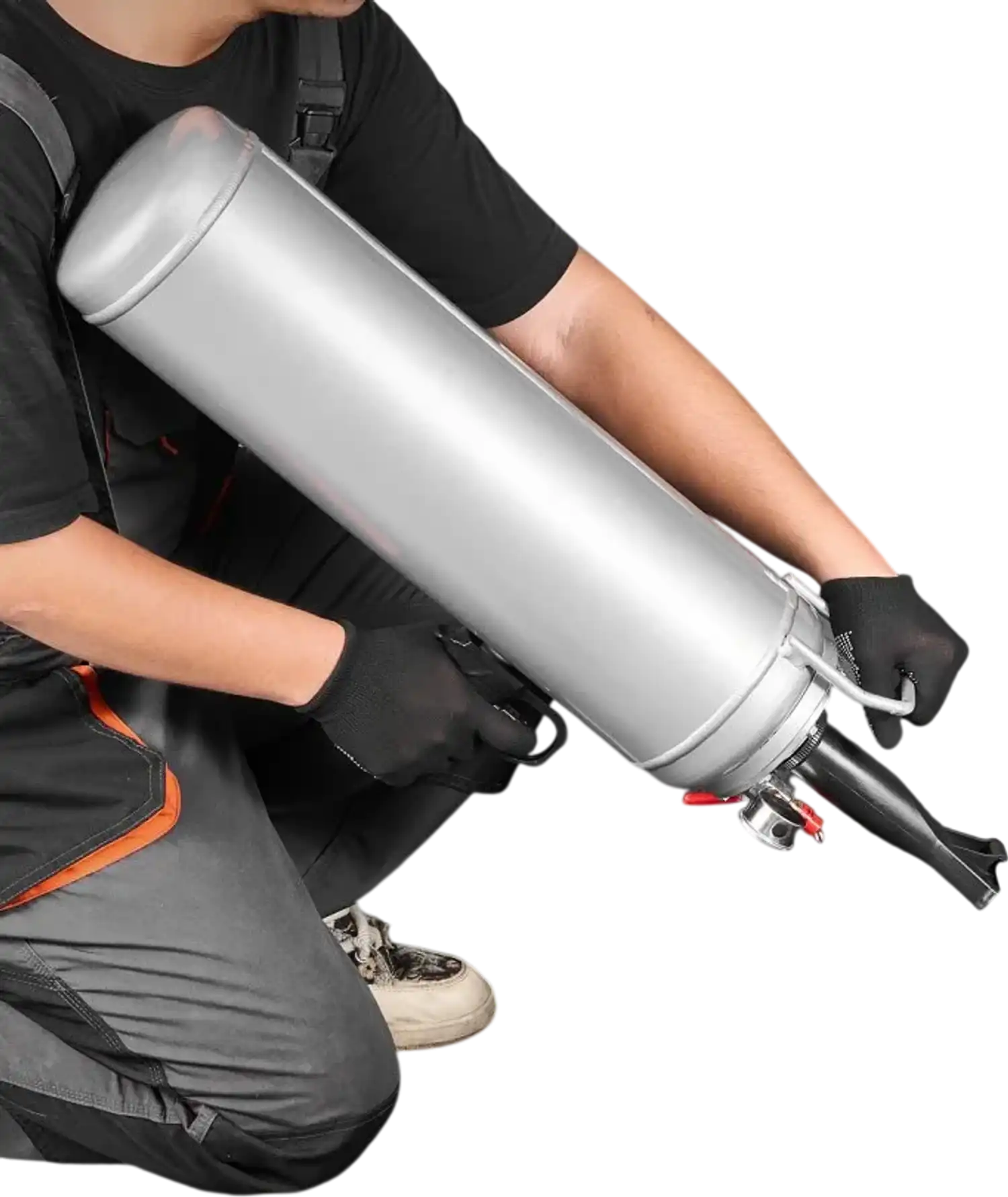Vevor Tire Bead Seater Portable 3.2 Gal 12 L Air Bead Blaster Handheld Inflator Tool New