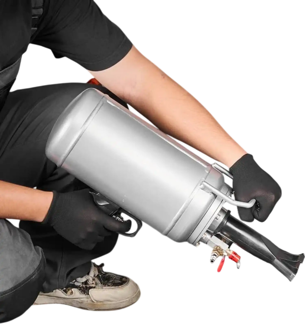 VEVOR Portable Tire Bead Seater, 1.6 Gal / 6 L Air Bead Blaster, Handheld Tire Inflator Tool, 87-116 PSI Operating Pressure, Trigger Seating Inflator for Car, Compact SUV, Light Truck, E-Bike, RV, ATV
