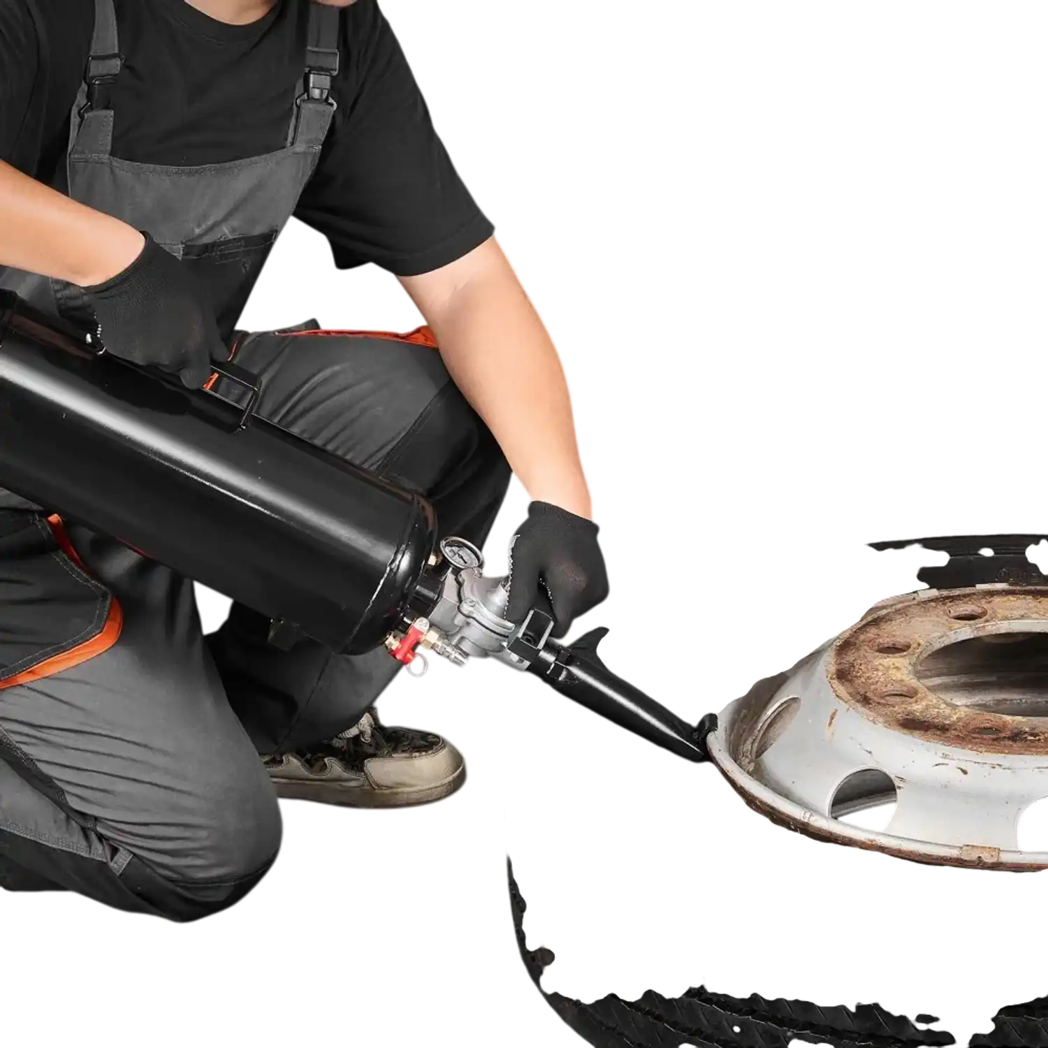 Vevor Tire Bead Seater Portable 2.1 Gal 8 L Air Bead Blaster New