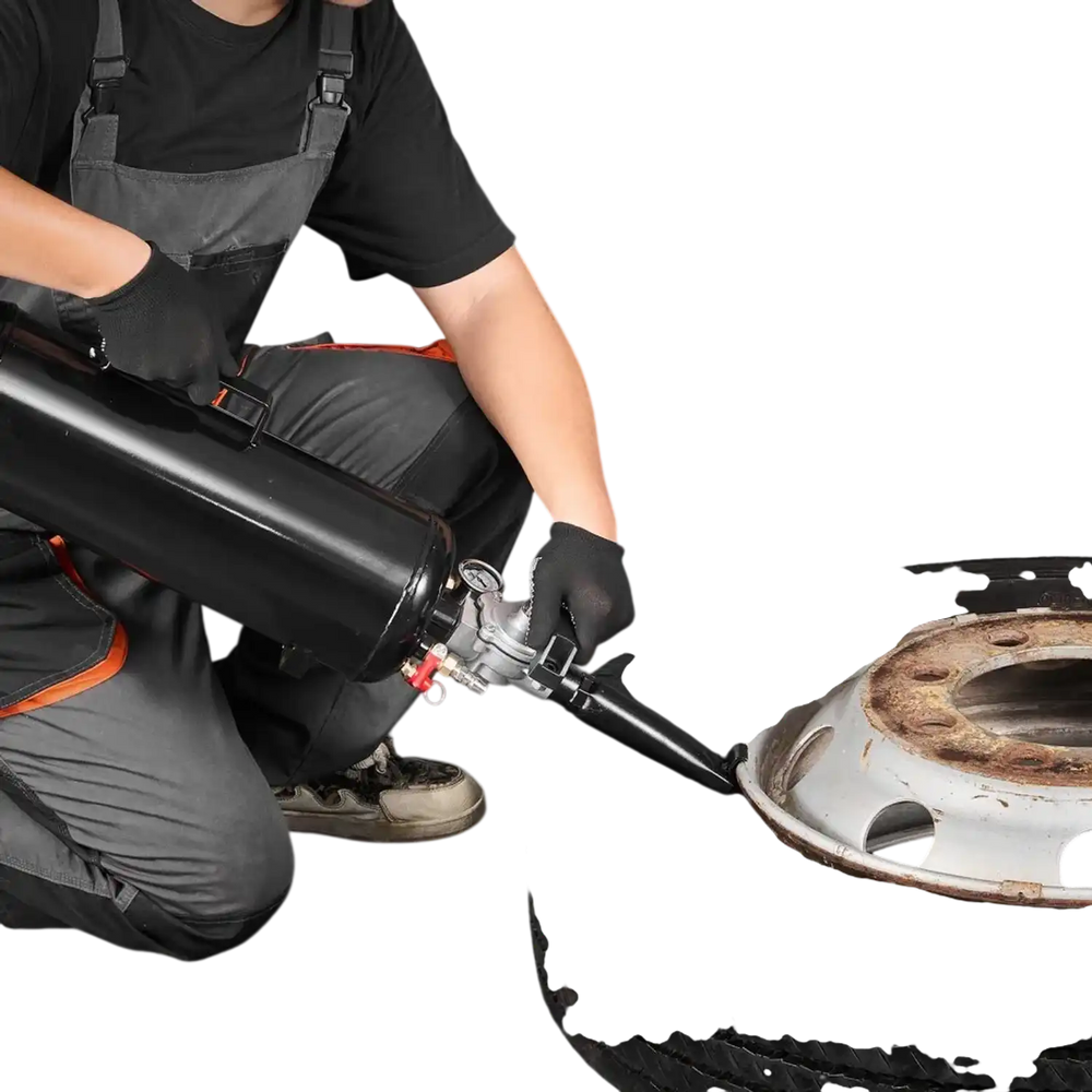 VEVOR Portable Tire Bead Seater, 2.1 Gal / 8 L Air Bead Blaster, Handheld Tire Inflator Tool, 87-116 PSI Operating Pressure, Trigger Seating Inflator for Car, Compact SUV, Light Truck, E-Bike, RV, ATV