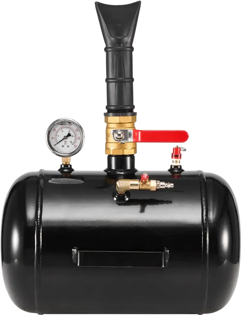 VEVOR Air Tire Bead Seater, 5 Gal / 18.9 L, Heavy Duty Tire Bead Blaster Tool, 87-116 PSI Operating Pressure, Air Trigger Seating Inflator for Pickup, Truck, ATV, Jeep, Van, Lawn Tractor, RV, Black