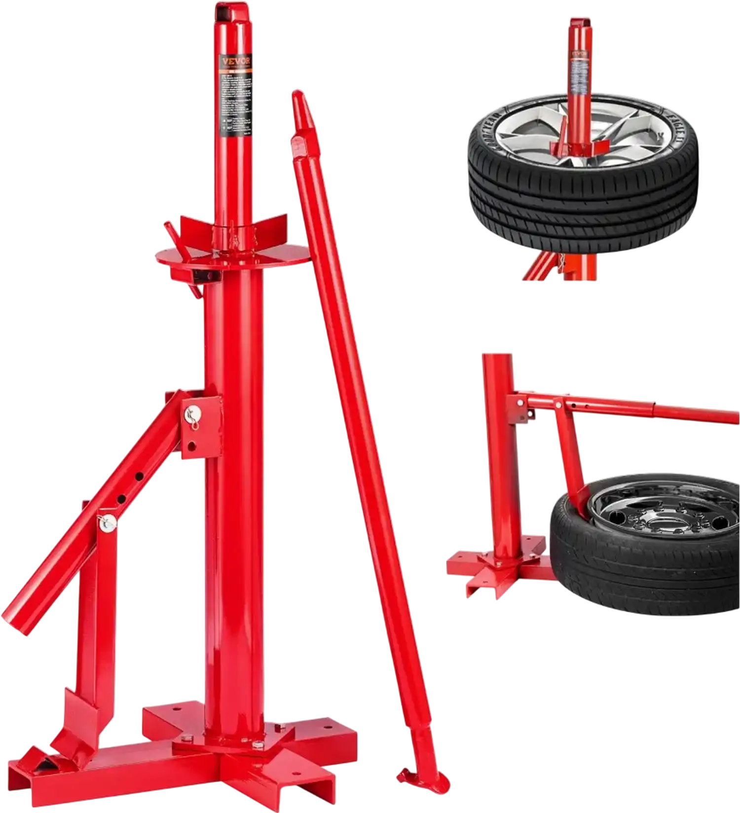 Vevor Tire Changer Portable Manual Hand Bead Breaker Mounting Tool New