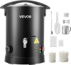 VEVOR Wax Melter for Candle Making, 8.5 Qts, Fast and Even Heating, with Easy Pour Spout and Temperature Control, Hourglass Base for Non-Stick Smooth Flow, Wax Melting Pot for Making Candles Soaps