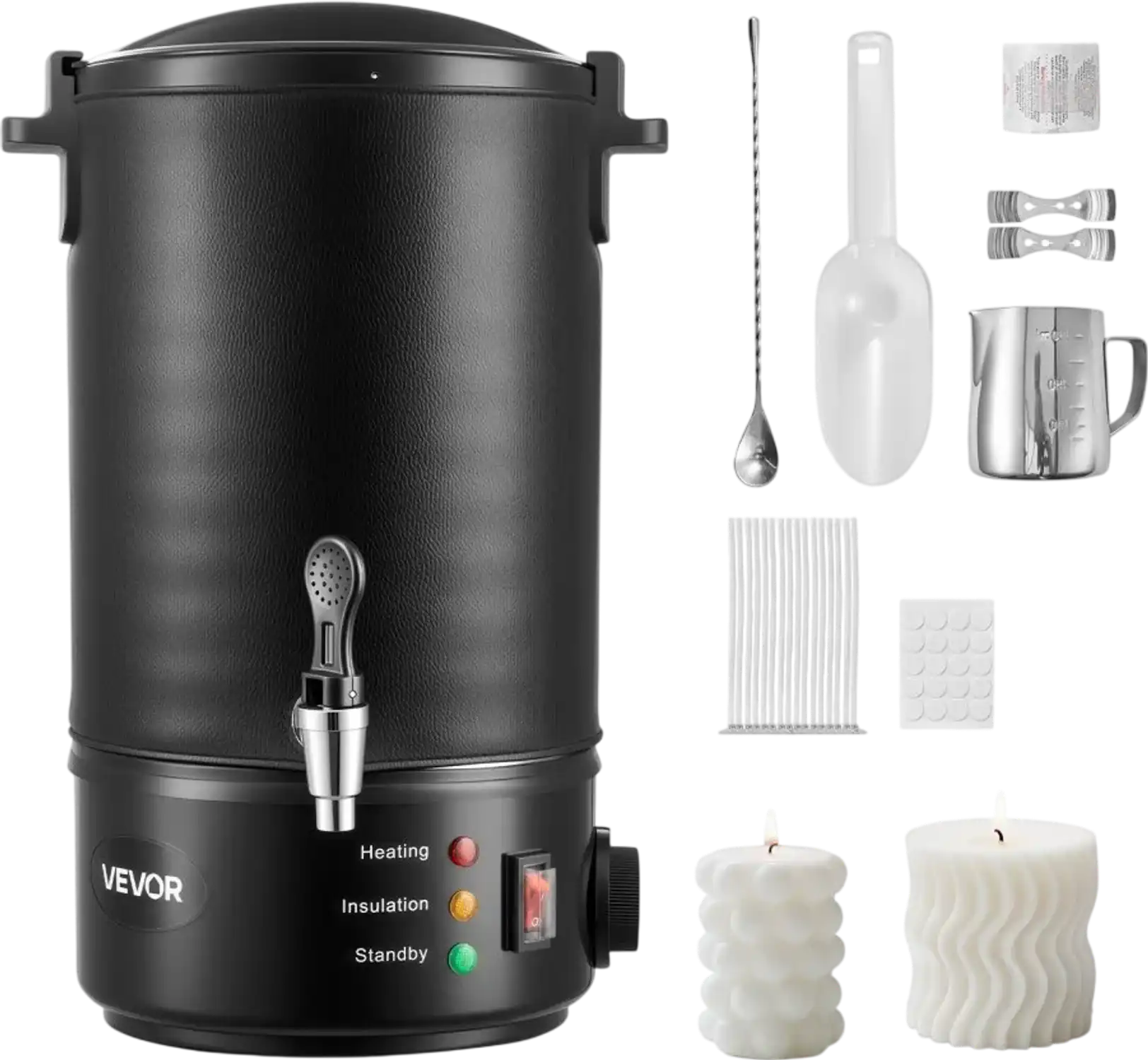 Vevor Wax Melter 8.5 Qt Candle Making Pot New