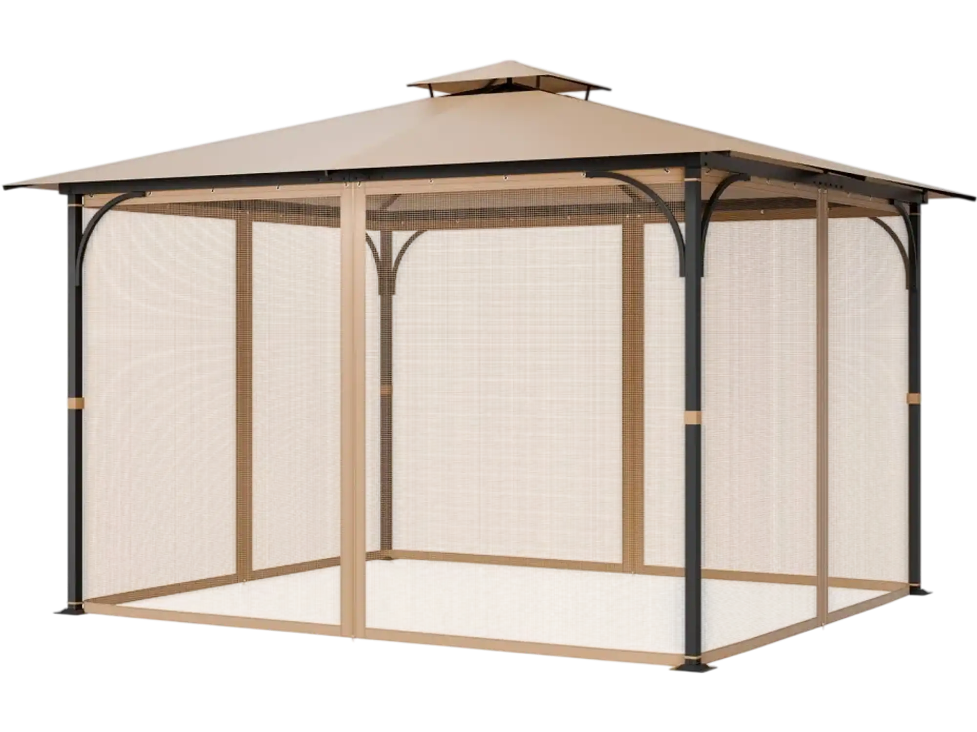Vevor Gazebo Netting Replacement Mesh Screen for 10' x 12' Patio Gazebo New