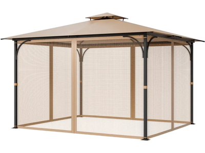 Vevor Gazebo Netting Replacement Mesh Screen for 10' x 12' Patio Gazebo New
