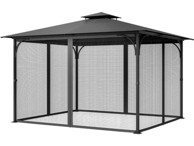 Vevor Gazebo Netting Replacement 10' x 13' Outdoor Patio Screen New