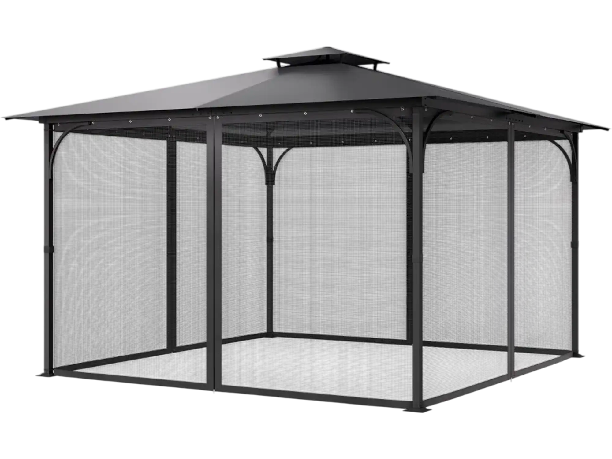 Vevor Gazebo Netting 12 x 12 x 7.5' Replacement Mesh Sidewall Screen New
