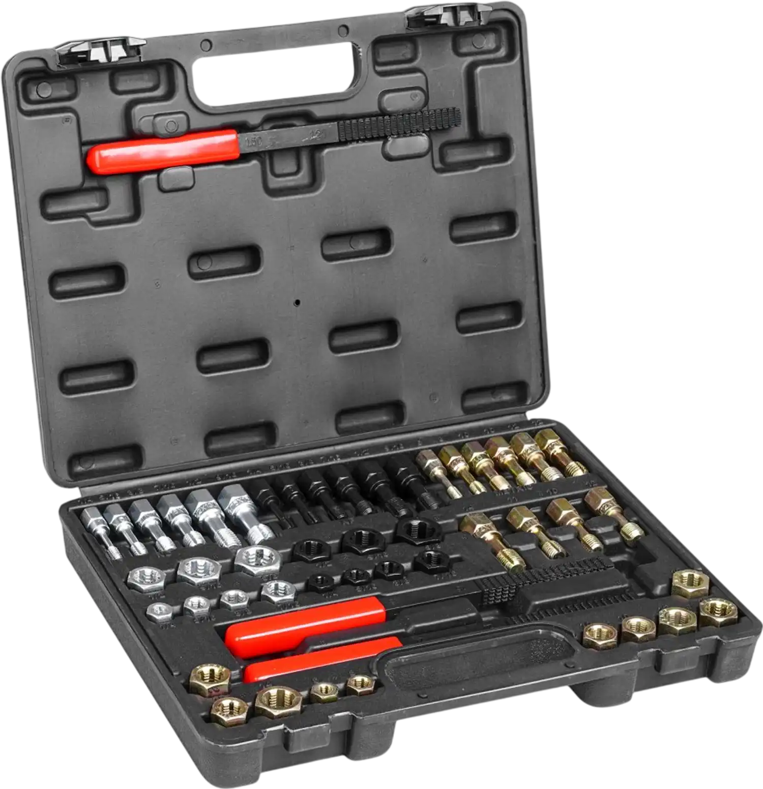 Vevor Thread Chaser Set 49-Piece UNC UNF & Metric Rethreading Tool Kit New