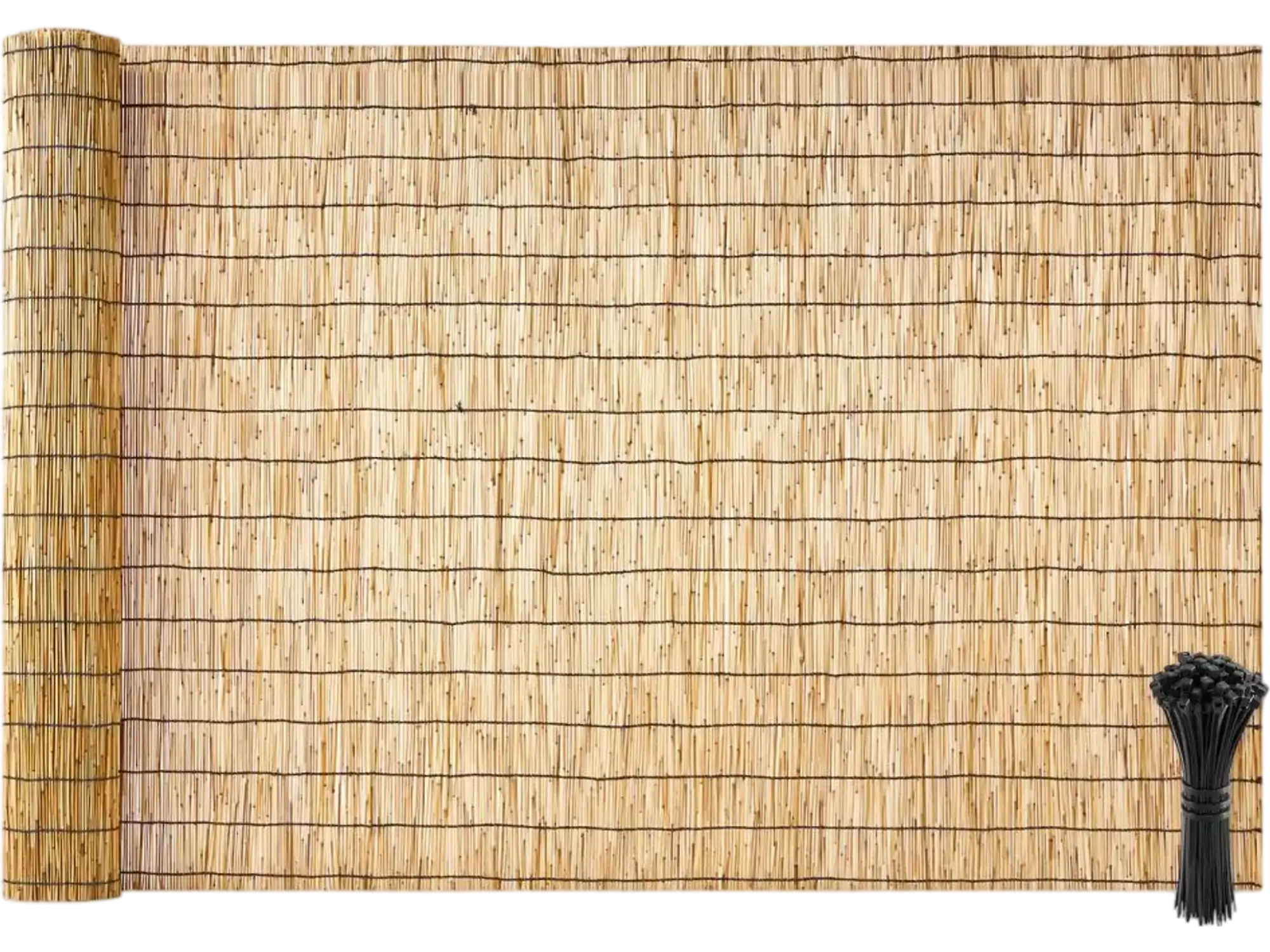Vevor Reed Fencing Natural 4' x 16.4' Decorative Privacy Screen Roll New