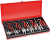 VEVOR Helicoil Thread Repair Kit, 166-Piece Metric HSS Drill Helicoil Repair Kit, M5 M6 M8 M10 M12 Heli Coil Rethreading Tool Kit with HSS Drill Bits Thread Inserts Taps Breakoff Installation Tools