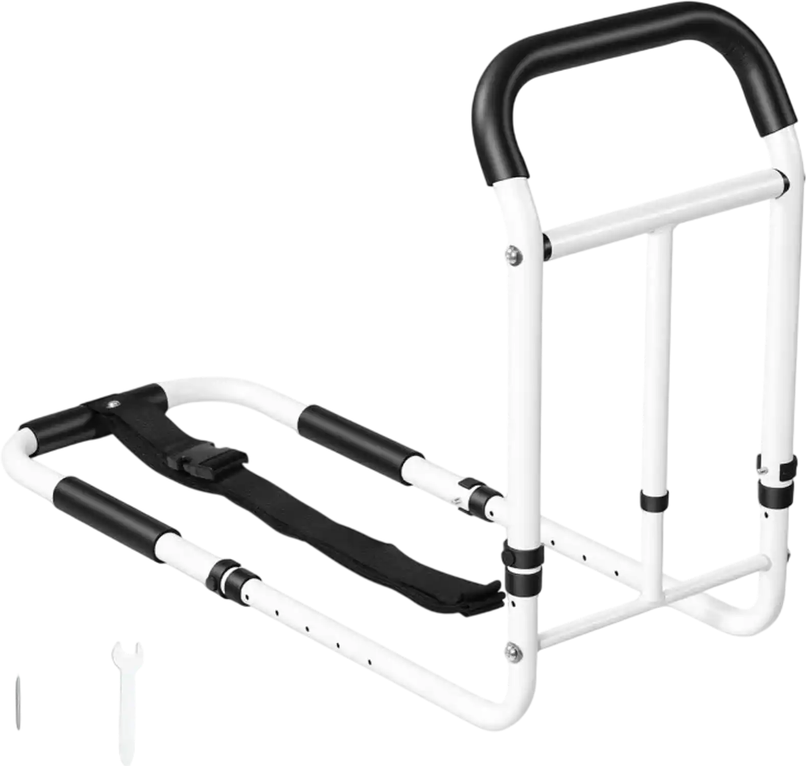 Vevor Bed Rail Adjustable Bedside Assist Rail for Elderly Adults New
