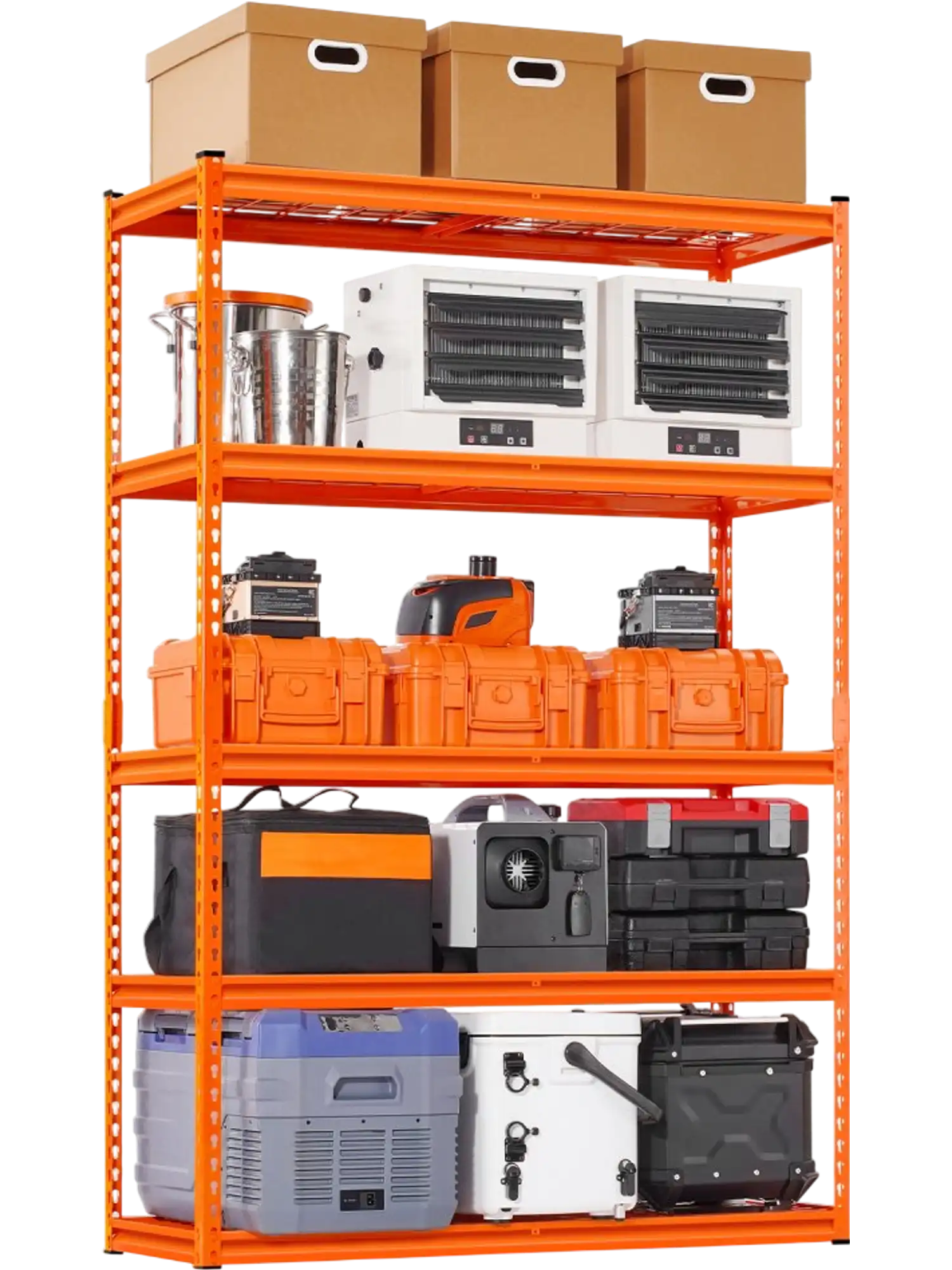 Vevor Storage Shelves 5-Tier Heavy-Duty Garage Shelving 18