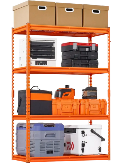 VEVOR Storage Shelves, 2400 lbs, 4 Tier Heavy Duty Garage Shelving, 20