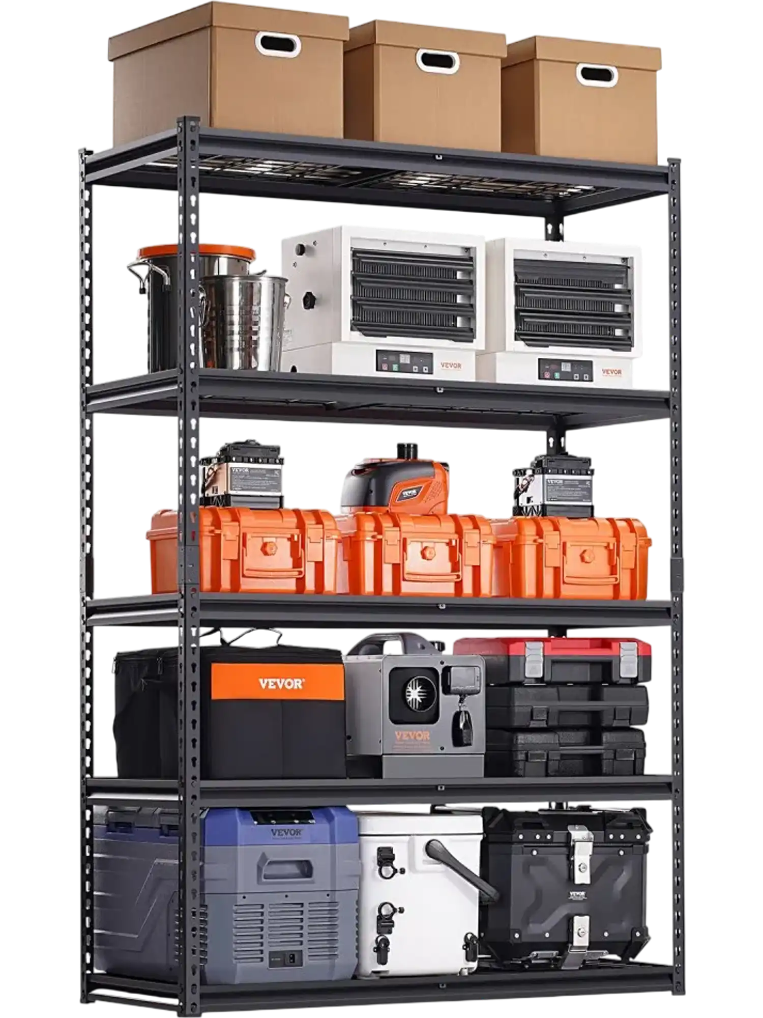 Vevor Storage Shelf 5-Tier Heavy Duty Garage Shelving Unit 3000 lbs 20