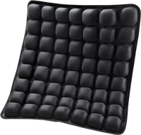 VEVOR Inflatable Seat Cushion, 3D Air Cell Seat Cushion for Pressure Relief, Lycra & TPU Wheelchair Seat Pad with Manual Pump, Lightweight and Portable for Travel, Office, Car, Airplane
