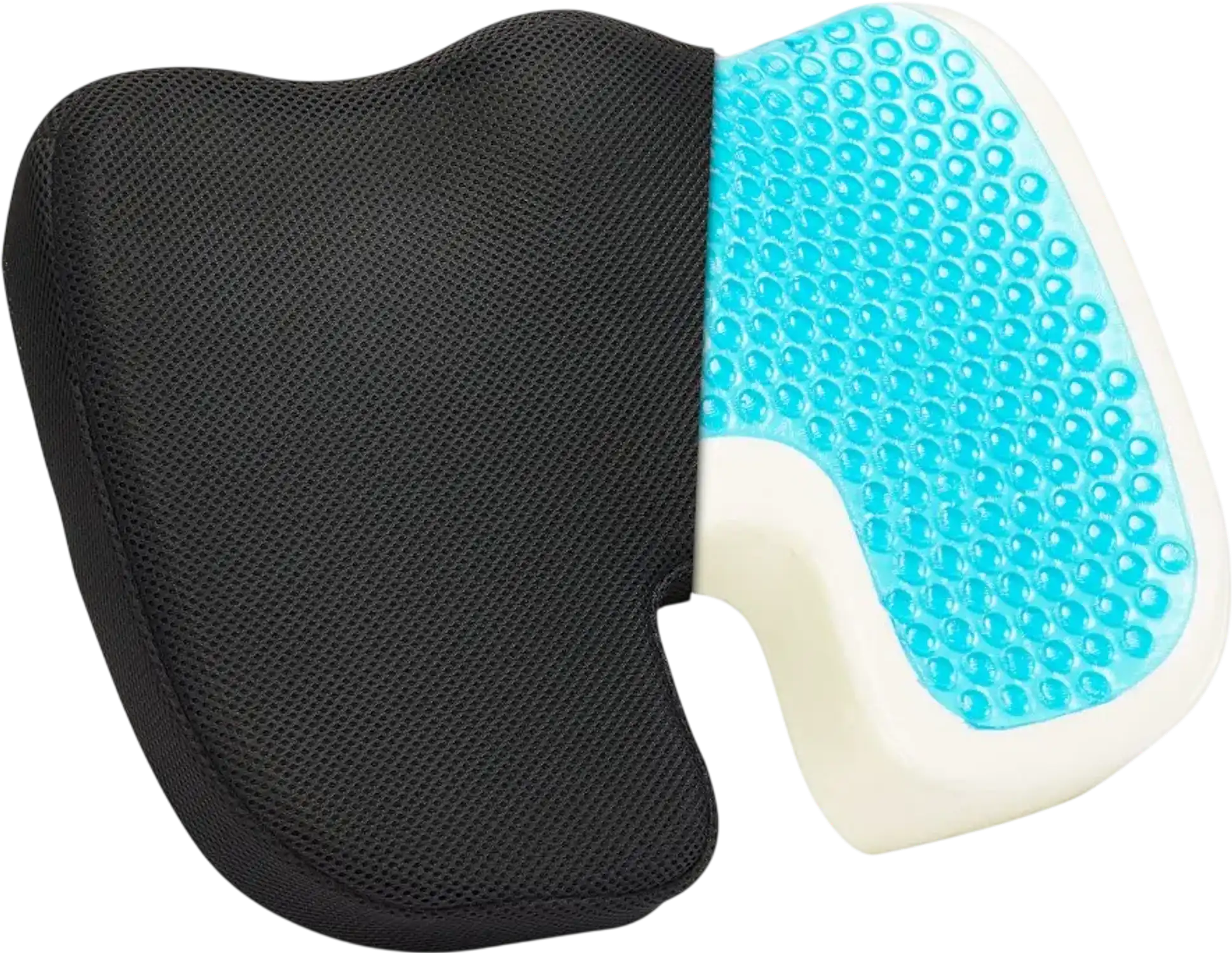 Vevor Seat Cushion Cooling Gel Memory Foam Pressure Relief Wheelchair Seat Pad New
