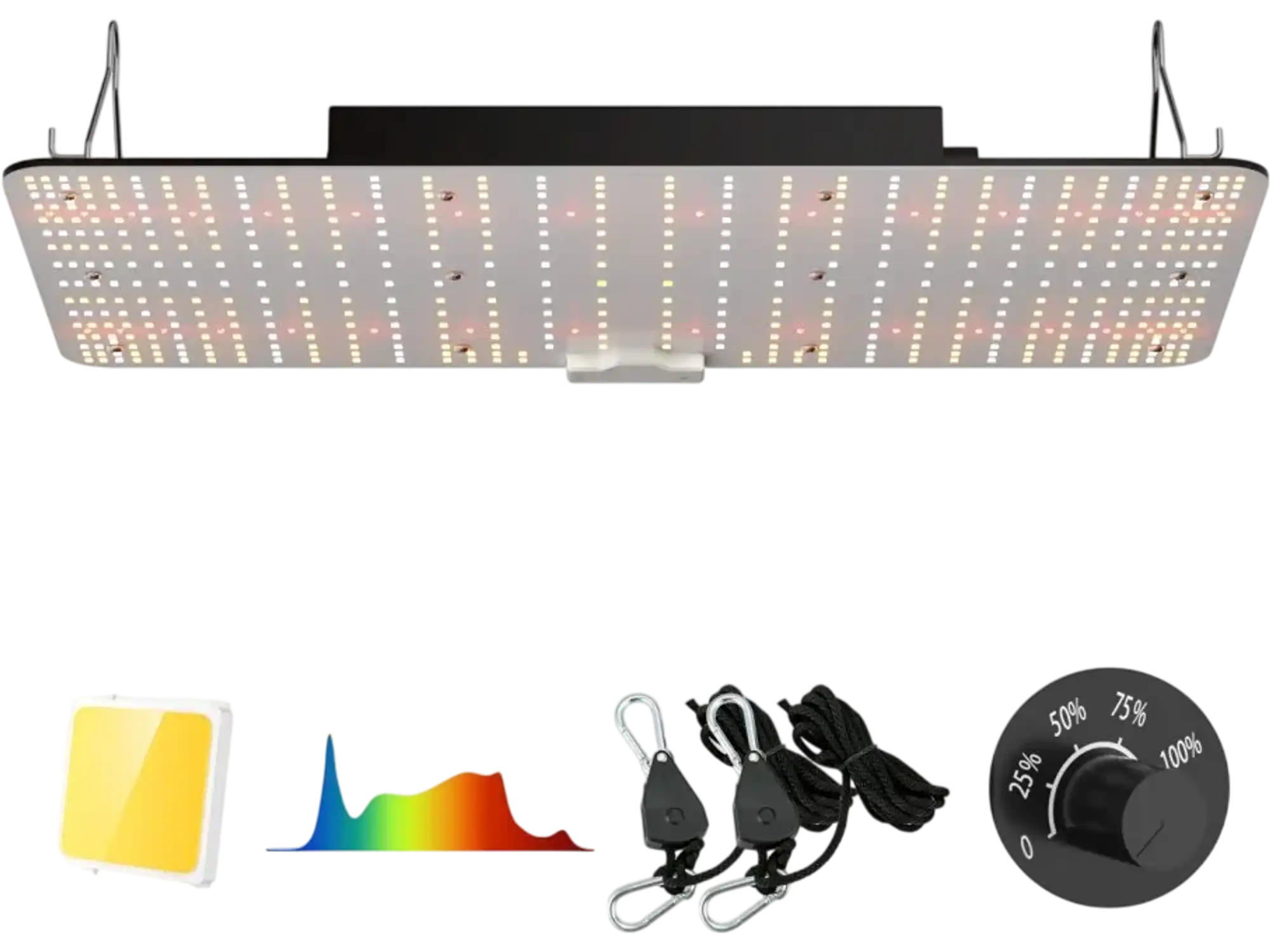Vevor Grow Light 200W Full Spectrum LED Indoor Plant Light New