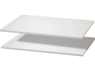Vevor Cabinet Shelf Melamine Replacement Shelves 2-Piece White New
