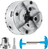 VEVOR KP2-3/4 Lathe Chuck, 4-Jaw 2.75" Diameter, Metal Lathe Chuck Turning Machine Accessories, Self-centering Tool, for Lathe, Precision Machining, Grinding Machines, Milling Machines