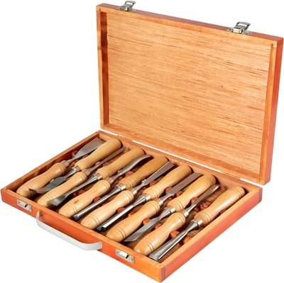 Vevor Wood Lathe Chisel Set 12-Piece 3.75