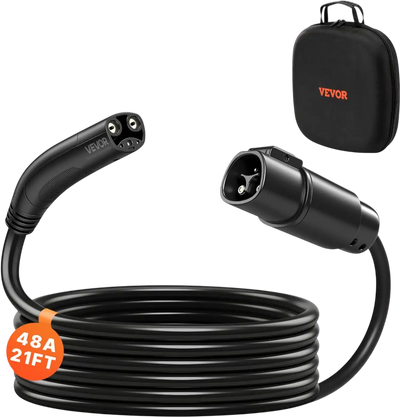 Vevor EV Charger Extension Cable Tesla 48A 21' NACS Level 1/2 New