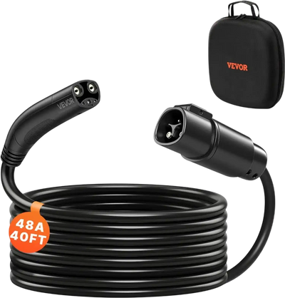 Vevor EV Charger Extension Cable Tesla 48A 40' NACS Level 1/2 New