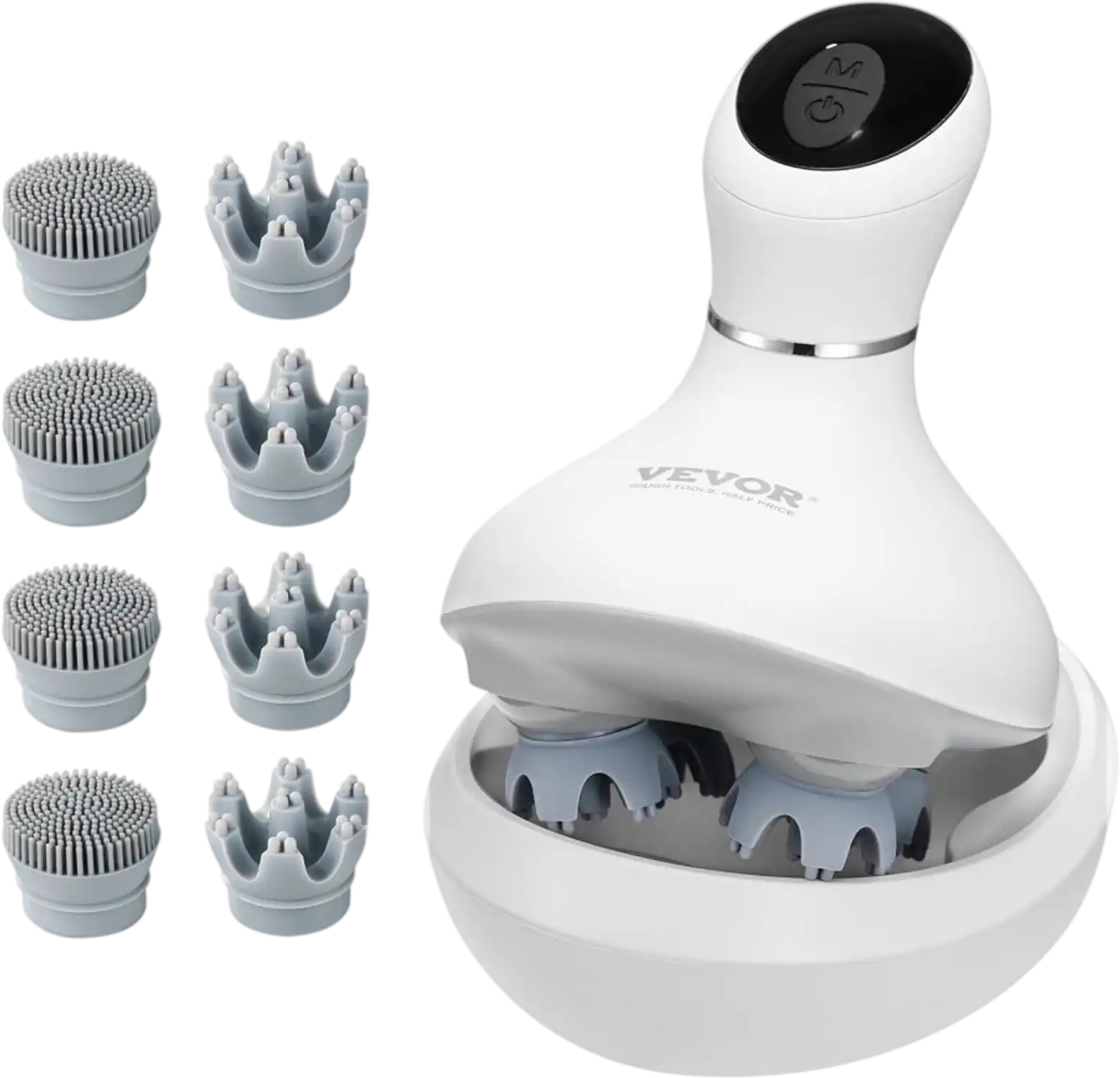 Vevor Scalp Massager Electric Rechargeable Waterproof Portable Head Massager New