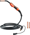 VEVOR 250Amp Mig Welding Gun with 15FT Cable, Compatible with LincoIn Power MlG 200, 215, 216, 255 and Wire-Matic 255 Welders, Suitable for 0.035" and 0.045" Welding Wires