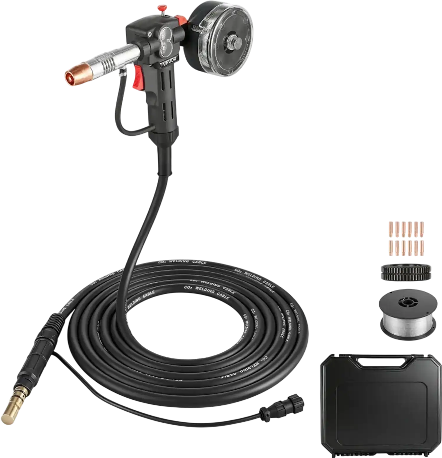 Vevor Spool Gun 150A 20' Aluminum Welding Replacement Kit New