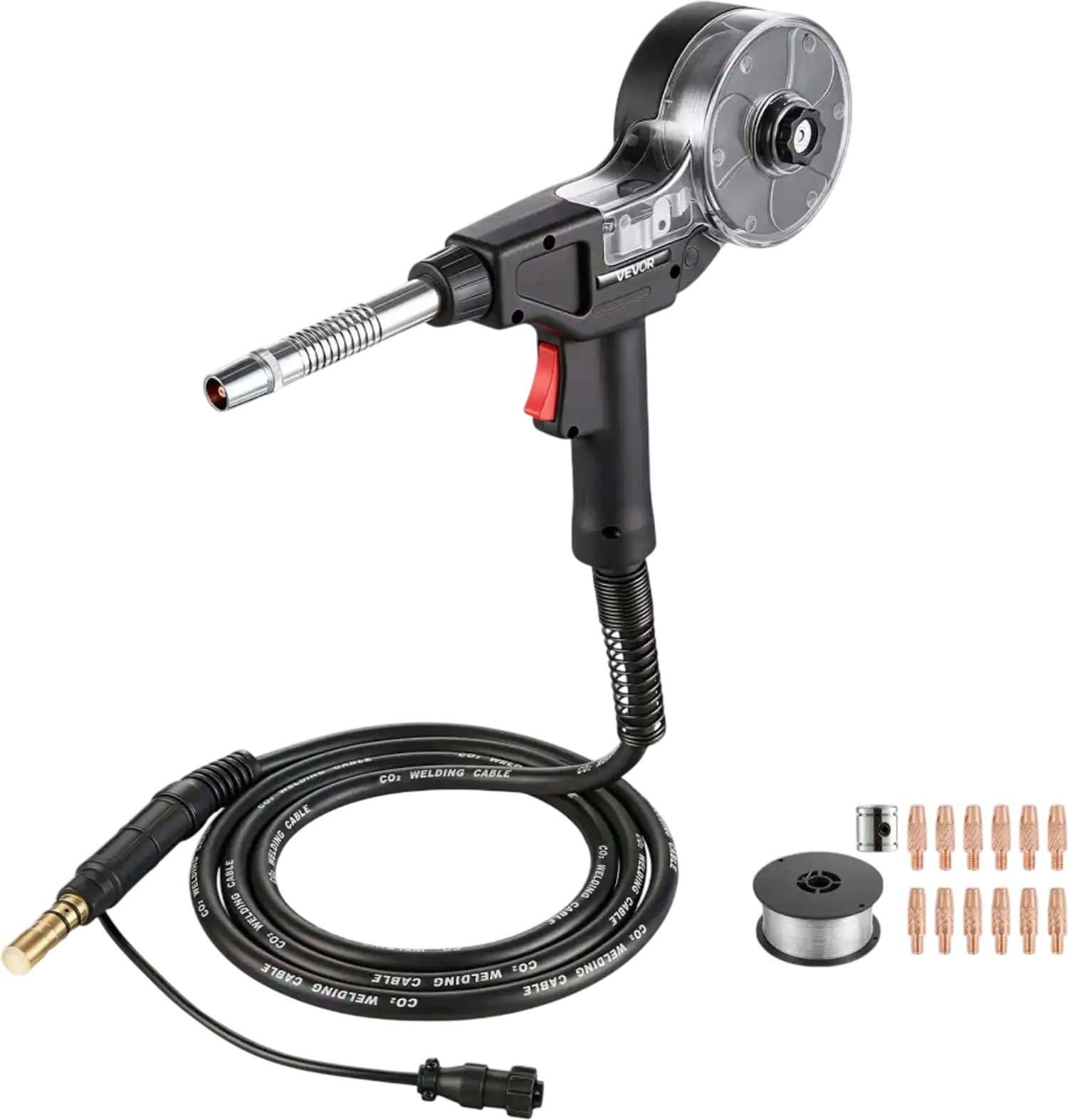 Vevor Spool Gun 135A 10' Cable Replacement for Miller Spoolmate 100 New