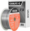 VEVOR Flux Core MIG Welding Wire, E308LFC-O 0.03-inch 2 LBS, Gasless Stainless Steel Welding Wire with Low Spatter for All Position Arc Welding, Self-Shielded for Outdoor Use