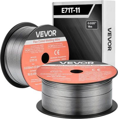 Vevor Flux Core MIG Welding Wire Gasless Mild Steel 0.035