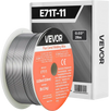 VEVOR Flux Core MIG Welding Wire, E71T-11 0.03-inch 2 LBS, Gasless Mild Steel Welding Wire with Low Spatter for All Position Arc Welding, Self-Shielded for Outdoor Use
