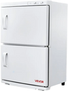 VEVOR Hot Towel Warmer, 10 gal Large Capacity 2-Tier Towel Warmer Cabinet with Clip & 4 Stainless Steel Racks, Holds up 48 Towels, All-Round Heating Cabinet for Spa, Barber, Manicures, Massage, Salon