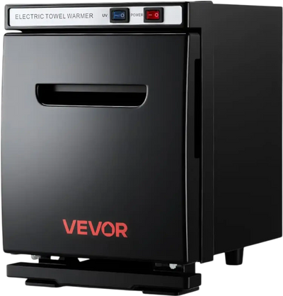 Vevor Towel Warmer Cabinet 1.1 Gal Portable Hot Towel Warmer for 8-12 Towels Black New