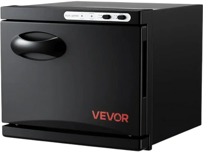Vevor Towel Warming Cabinet 1.76 gal 12-Towel Portable Spa Warmer Black New