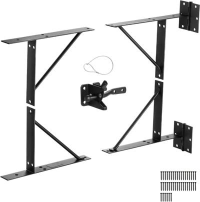 Vevor Gate Corner Brace Bracket Anti-Sag Gate Frame Hardware Kit New