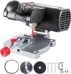 VEVOR Mini Miter Cut-off Chop Saw, Two 2-5/16\" Blade of Steel and Resin with 1/2inch Cutting Depth, 0-45° Benchtop Miter Saw for Copper, Aluminum, Wood, Zinc in Hobby Craft