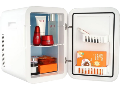Vevor Mini Fridge 20L Portable Skincare Beverage Refrigerator White New