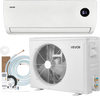 VEVOR Mini Split Air Conditioner, 12,000 BTU AC / 12,500 BTU Heat, 115V 19 SEER2 High Efficiency Energy Saving, Quiet Inverter System for 750 Sq.Ft Coverage Area, Easy to Maintain, for Home, Office