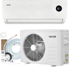 VEVOR Mini Split Air Conditioner, 9000 BTU 115V Fast Cooling & Heating, 19 SEER2 High Efficiency Energy Saving, Quiet Inverter System for 450 Sq.Ft Coverage Area, Easy to Maintain, for Home, Office