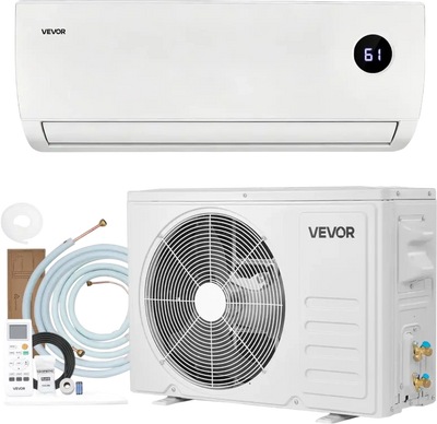 Vevor Mini Split Air Conditioner 9000 BTU 115V Inverter Cooling & Heating System New